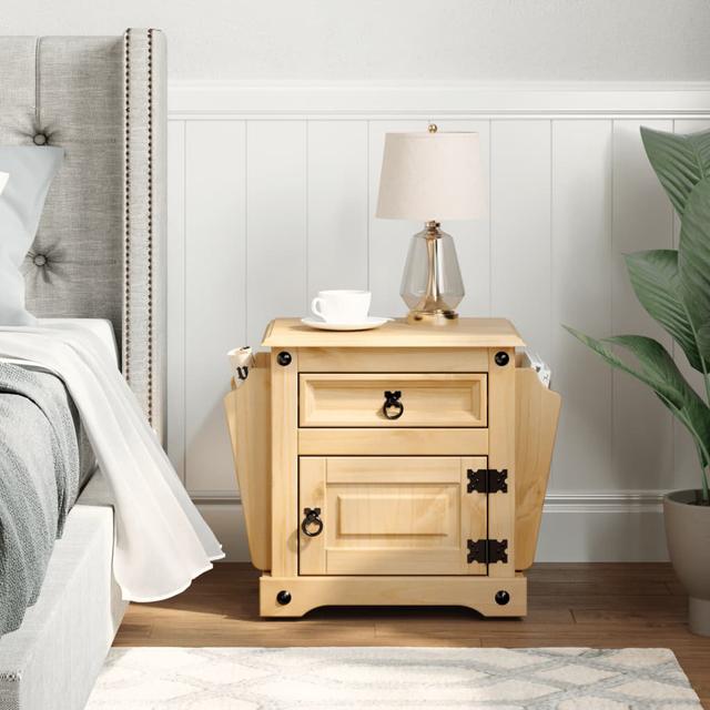 Monterry Bedside Table Alpen Home on Productcaster.