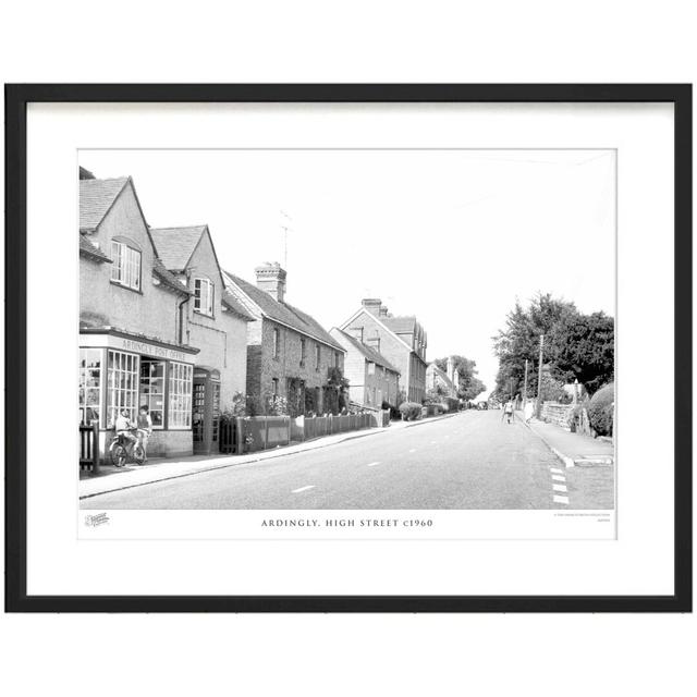 'Ardingly, High Street C1960' by Francis Frith - Picture Frame Photograph Print on Paper The Francis Frith Collection Size: 60cm H x 80cm W x 2.3cm D on Productcaster.