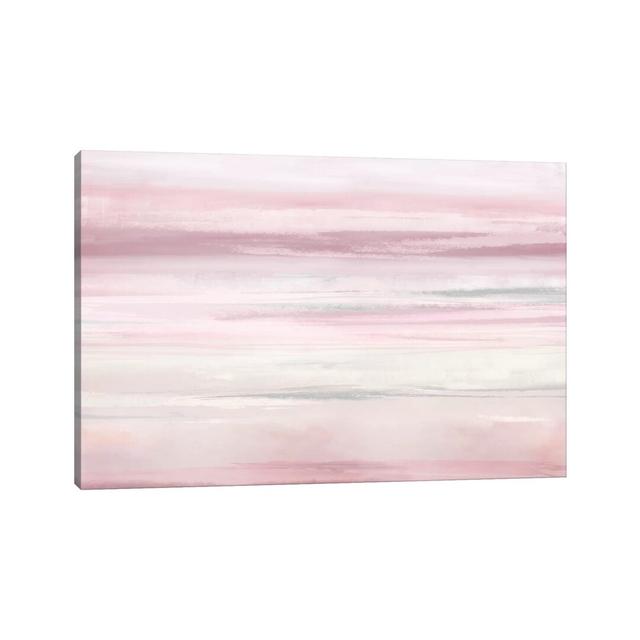 Blush Perspective IV by Jake Messina - Wrapped Canvas Painting Ivy Bronx Size: 66cm H x 101.5cm W x 3.8cm D on Productcaster.