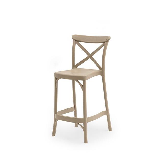 Loewen 65cm Bar Stool Brambly Cottage Colour: Coffee on Productcaster.