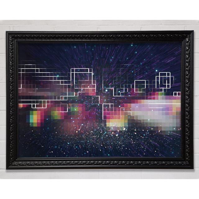 Squares Of The Universe Framed Print Bright Star Size: 29.7cm H x 42cm W on Productcaster.