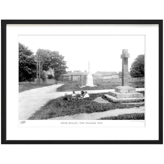 'Over Kellet, the Village 1923' - Picture Frame Photograph Print on Paper The Francis Frith Collection Size: 45cm H x 60cm W x 2.3cm D on Productcaster.