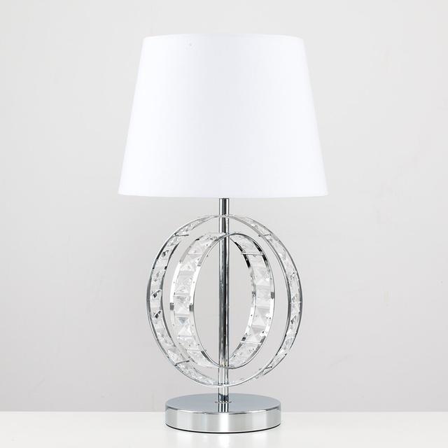 Babb Metal Table Lamp Rosdorf Park Bulb Included: Yes, Shade Colour: White on Productcaster.