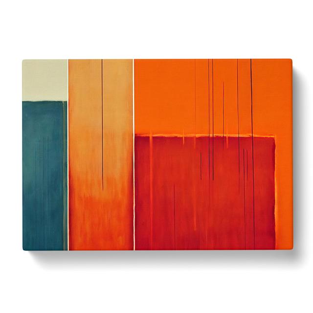 Modern Abstract Vol.2 - Wrapped Canvas Painting George Oliver Size: 35cm H x 50cm W x 3cm D on Productcaster.