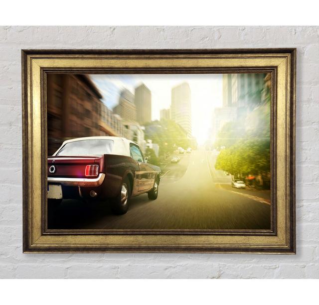 Mustang 16 Framed Print Bright Star Size: 84.1cm H x 142.2cm W x 8cm D on Productcaster.