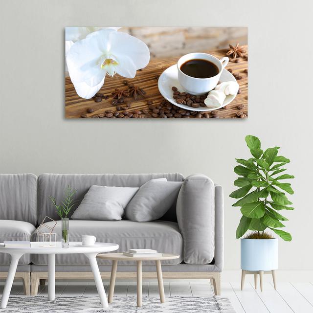 Canvas Print - Wall Art - Prints On Canvas - 100X50 Image Picture Theme: Cup Of Coffee Latitude Run on Productcaster.