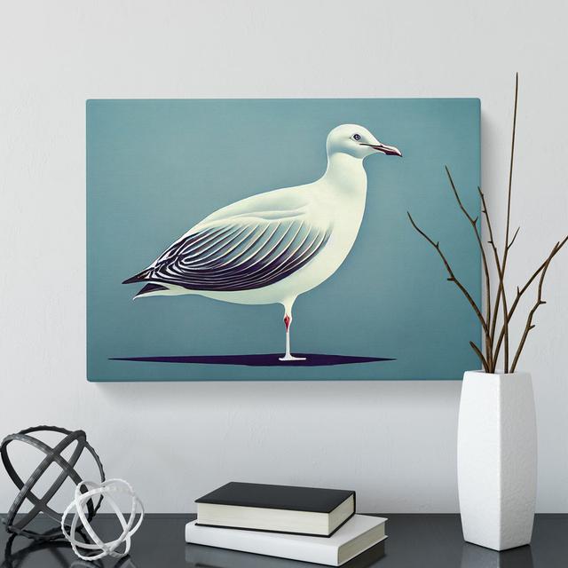 Seagull Portrait Vol.2 House of Hampton Size: 50cm H x 76cm W x 3cm D on Productcaster.