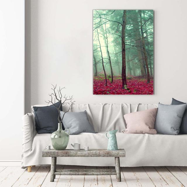 Autumn Forest - Wrapped Canvas Art Prints Union Rustic on Productcaster.