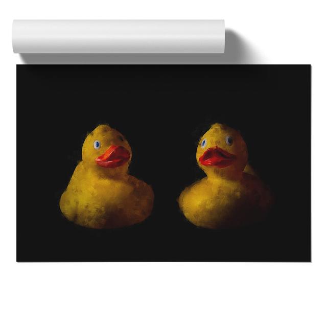 2611_Yellow Rubber Ducks Painting East Urban Home Size: 30cm H x 42cm W x 0.1cm D on Productcaster.