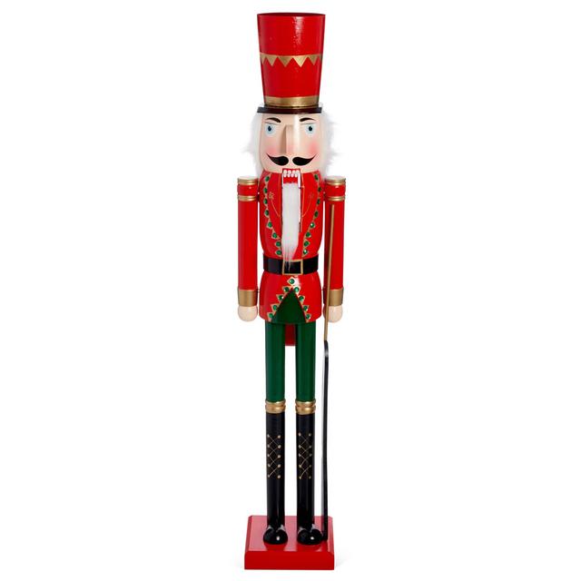 Giant Christmas Nutcracker Soldier The Seasonal Aisle on Productcaster.