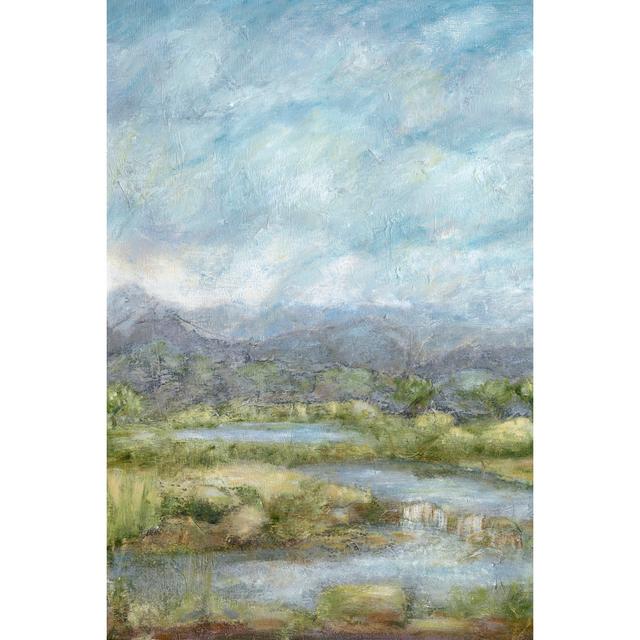 Green Pastures I by Viv Eisner - Wrapped Canvas Art Prints Rosalind Wheeler Size: 122cm H x 81cm W on Productcaster.