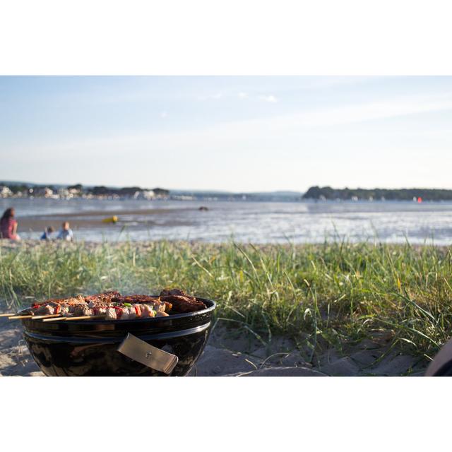 BBQ Food Cooking by Doc_Steele - Wrapped Canvas Photograph 17 Stories Size: 51cm H x 76cm W x 3.8cm D on Productcaster.