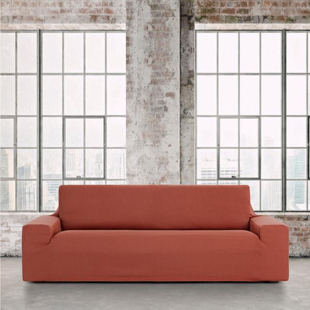 Schonbezug für Sofas aus Baumwolle/Polyester/Elastomer ModernMoments Polsterfarbe: Boiler on Productcaster.