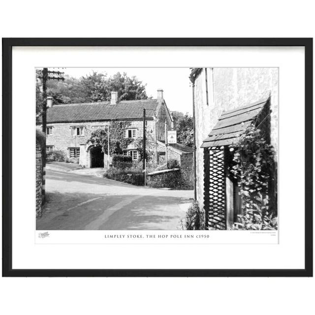 'Limpley Stoke, the Hop Pole Inn C1950' - Picture Frame Photograph Print on Paper The Francis Frith Collection Size: 28cm H x 36cm W x 2.3cm D on Productcaster.