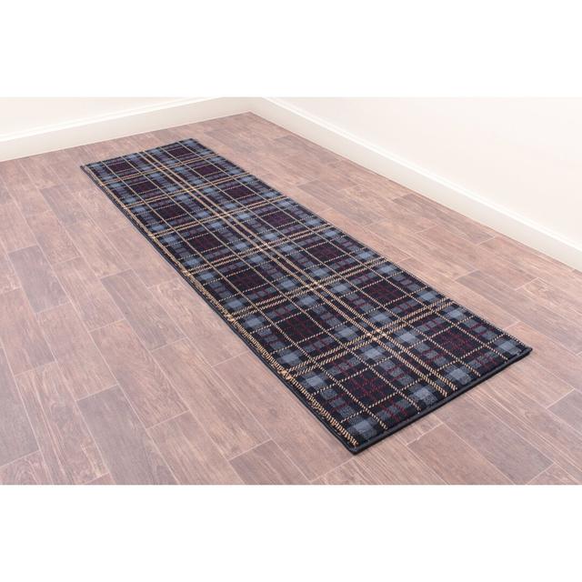 Seabrook Tufted BLUE Rug Brambly Cottage Rug Size: Runner 80 x 300cm on Productcaster.