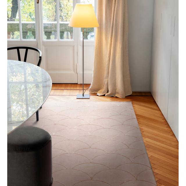 Bowden Infinito Machine Woven Beige Rug Etta Avenue Rug Size: Rectangle 133 x 190cm on Productcaster.