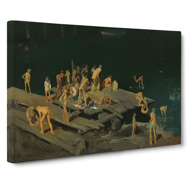 Forty-Two Kids by George Bellows - Wrapped Canvas Painting East Urban Home Size: 50cm H x 76cm W x 3cm D on Productcaster.