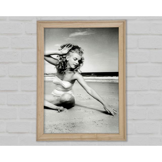 Rita Heyworth B N W - Single Picture Frame Art Prints Highland Dunes Size: 29.7cm H x 21cm W on Productcaster.