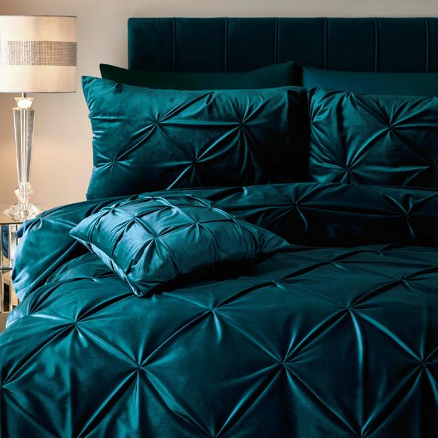 Solberg Square Scatter Cushion Soiree Colour: Teal on Productcaster.