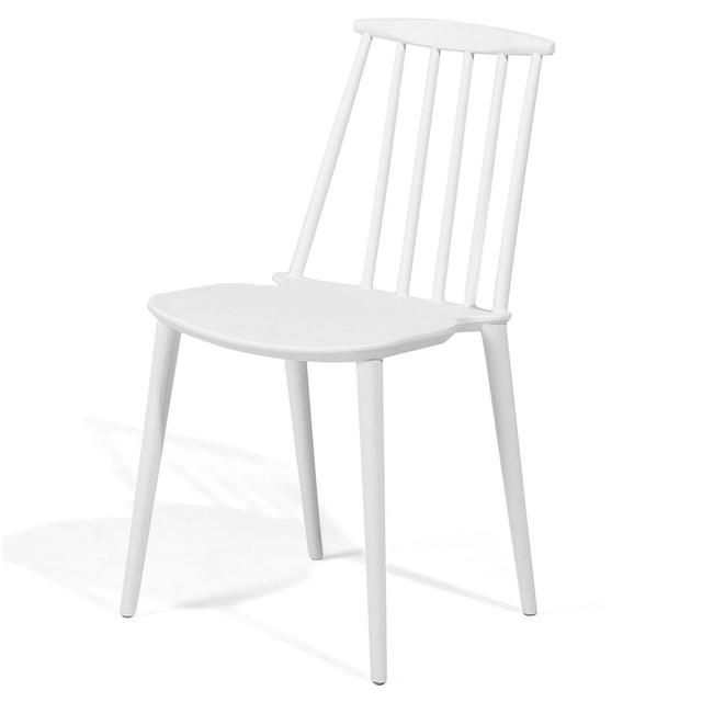 Tantallon Dining Chair (Set of 2) August Grove Colour: White on Productcaster.