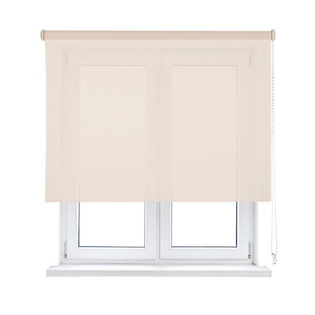 Seitenzugrollo Screen Sonnenschutz mit einem Öffnungsgrad von 10% ClearAmbient Ausführung: Beige, Größe: 190 cm L x 120 cm B on Productcaster.