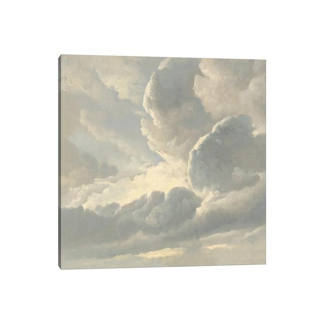 Cloud Study III by Sophia Mann - Wrapped Canvas Painting Latitude Run Size: 66cm H x 66cm W x 1.9cm D on Productcaster.