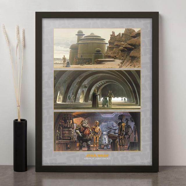 Star Wars Arrival at Jabba's Palace - Picture Frame Memorabilia Disney on Productcaster.