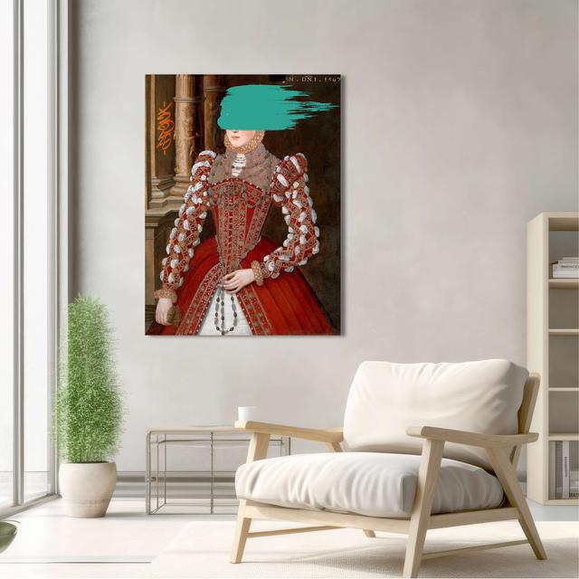 Pop And Funny Portraits Of Ladies And Knights, Milady by Eric Chestier - Wrapped Canvas Print Lark Manor Size: 60cm H x 40cm W on Productcaster.