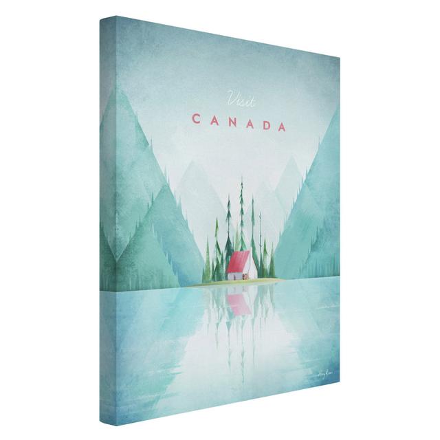 13557/Rectangle/canvas print - travel poster - Canada Maturi Size: 60cm H x 40cm W on Productcaster.