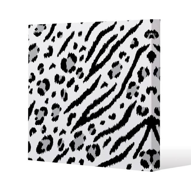 Zebra & Leopard Print Canvas Print Andrew Lee on Productcaster.