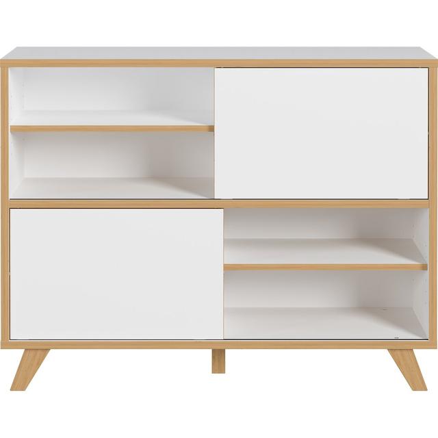 Sideboard Armory Isabelline Farbe: White/Navarra-Eiche-Nb. on Productcaster.