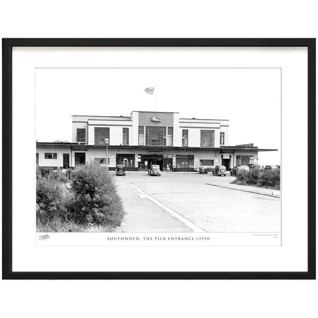 'Southwold, the Pier Entrance C1950' by Francis Frith - Picture Frame Photograph Print on Paper The Francis Frith Collection Size: 60cm H x 80cm W x on Productcaster.