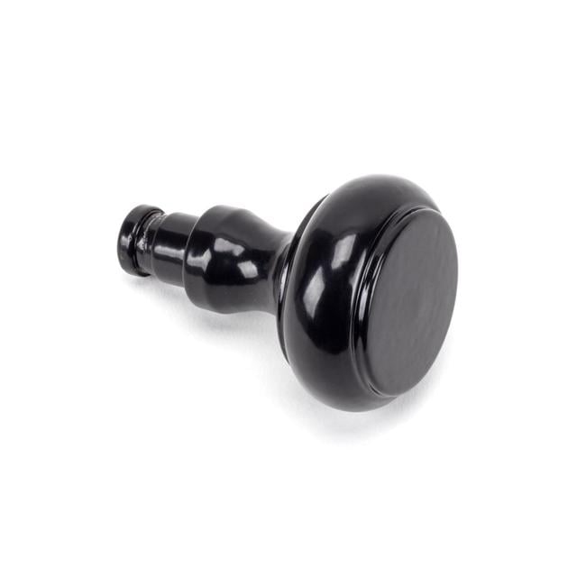 Regency Steel 7.2cm Finial (Set of 2) From The Anvil Finish: Black on Productcaster.