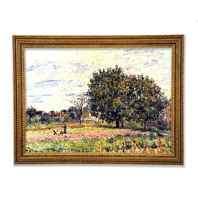 Sisley A Worker In The Field - Print Bright Star Size: 84.1cm H x 118.9cm W on Productcaster.