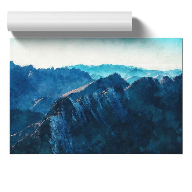 Mountain Range in Slovakia - Unframed Graphic Art East Urban Home Size: 21cm H x 30cm W x 0.1cm D on Productcaster.