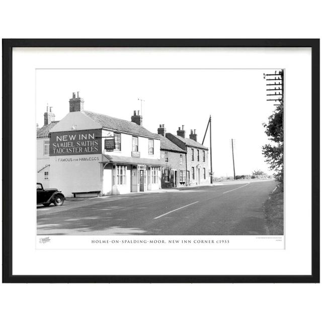 Holme-on-Spalding-Moor, New Inn Corner C1955 by Francis Frith - Single Picture Frame Print The Francis Frith Collection Size: 40cm H x 50cm W x 2.3cm on Productcaster.