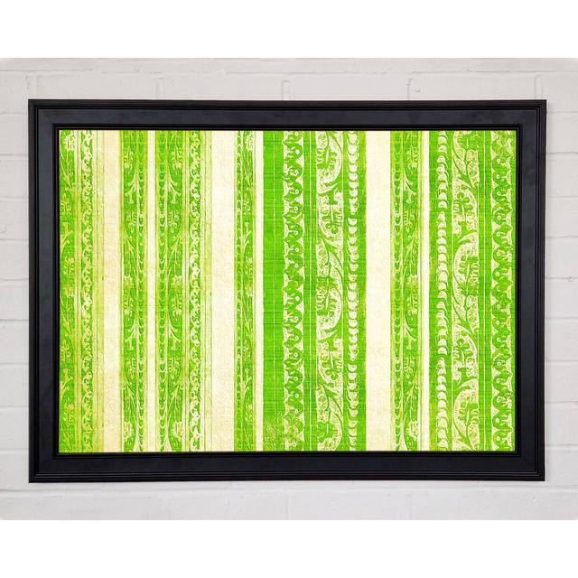 Vertical Landslide Lime Framed Print Rosalind Wheeler Size: 84.1cm H x 118.9cm W on Productcaster.