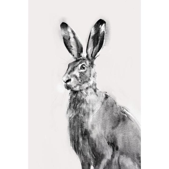 Wild Hare I by Emma Caroline - Wrapped Canvas Painting Brambly Cottage Size: 30cm H x 20cm W on Productcaster.