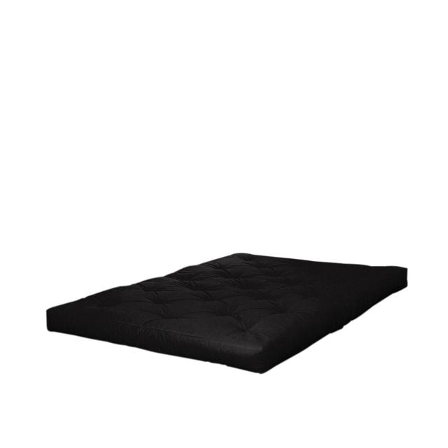 Baumwoll-Futonmatratze Karup Design Farbe: Schwarz, Größe: 90 × 200 cm on Productcaster.