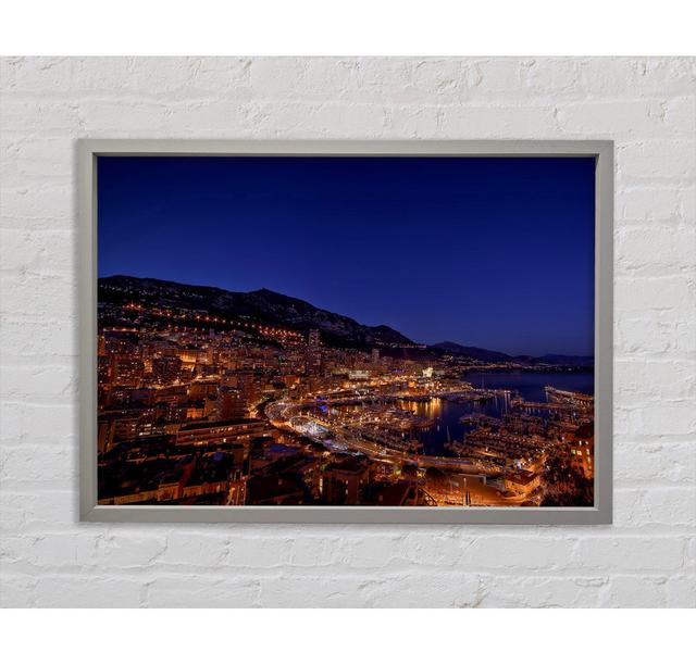 Monte Carlo Night Lights - Print Bright Star Size: 59.7cm H x 84.1cm W x 3.3cm D on Productcaster.