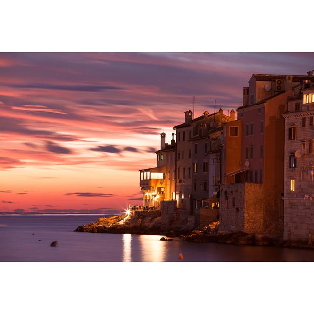 Rovinj By Sunset Ebern Designs Size: 61cm H x 91cm W x 3.8cm D on Productcaster.