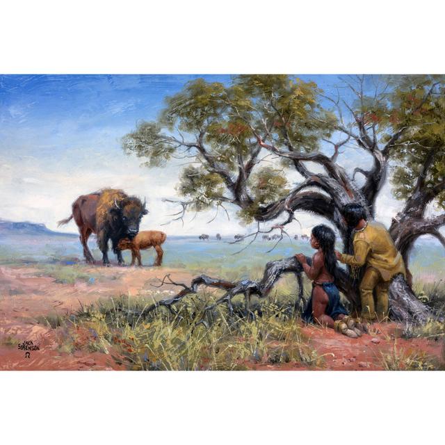 Hope for The Future by Jack Sorenson - Wrapped Canvas Painting Gracie Oaks Size: 51cm H x 76cm W x 3.8cm D on Productcaster.