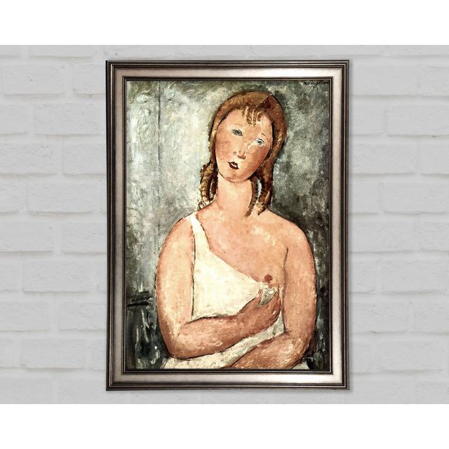 Modigliani Girl in Shirt - Single Picture Frame Art Prints Ophelia & Co. Size: 29.7cm H x 42cm W on Productcaster.