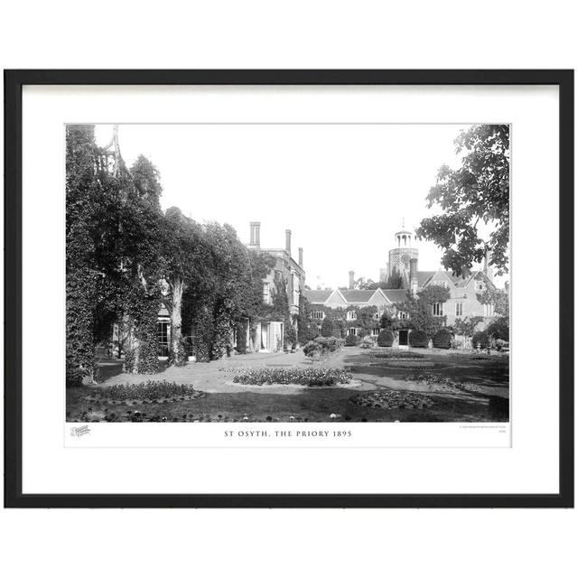 'St Osyth, the Priory 1895' by Francis Frith - Picture Frame Photograph Print on Paper The Francis Frith Collection Size: 60cm H x 80cm W x 2.3cm D on Productcaster.