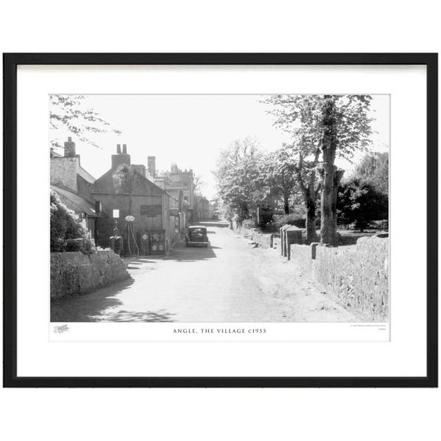 Angle, The Village C1955 by Francis Frith - Single Picture Frame Print The Francis Frith Collection Size: 40cm H x 50cm W x 2.3cm D on Productcaster.