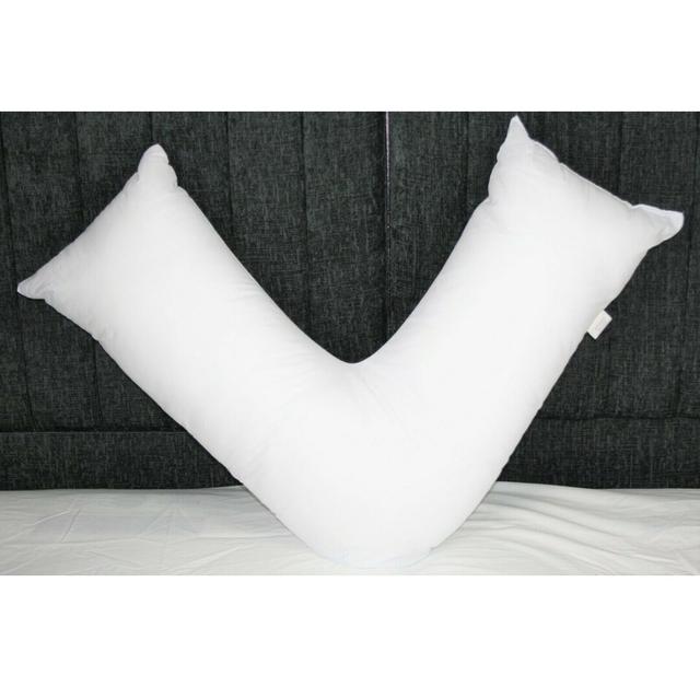 Details About V Shaped Pillow Back Support Orthopedic Pregnancy Nursing Maternity Extra Filled (Set of 2) adsin on Productcaster.