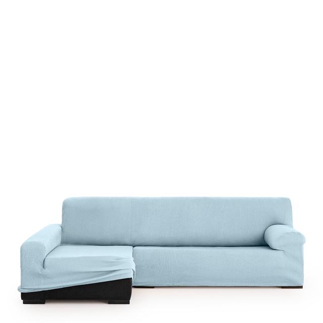 Elastomer Slipcover Latitude Run Upholstery Colour: Blue on Productcaster.