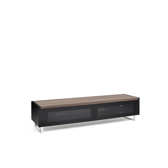 Liverman TV Stand for TVs up to 80" 17 Stories Colour: Light Oak on Productcaster.