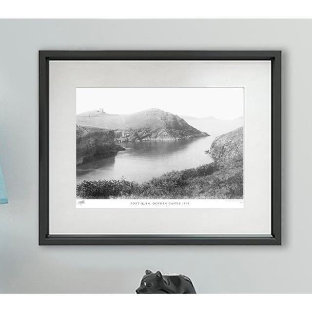 Port Quin, Doyden Castle 1895 - Single Picture Frame Print The Francis Frith Collection Size: 40cm H x 50cm W x 2.3cm D on Productcaster.