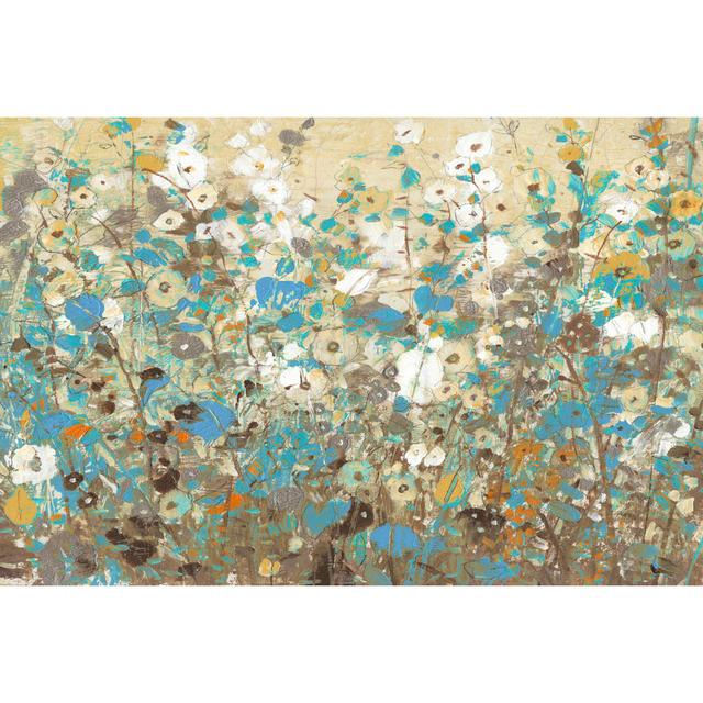 Flowering Vines I by Timothy O' Toole - Wrapped Canvas Painting Rosalind Wheeler Size: 20cm H x 30cm W on Productcaster.